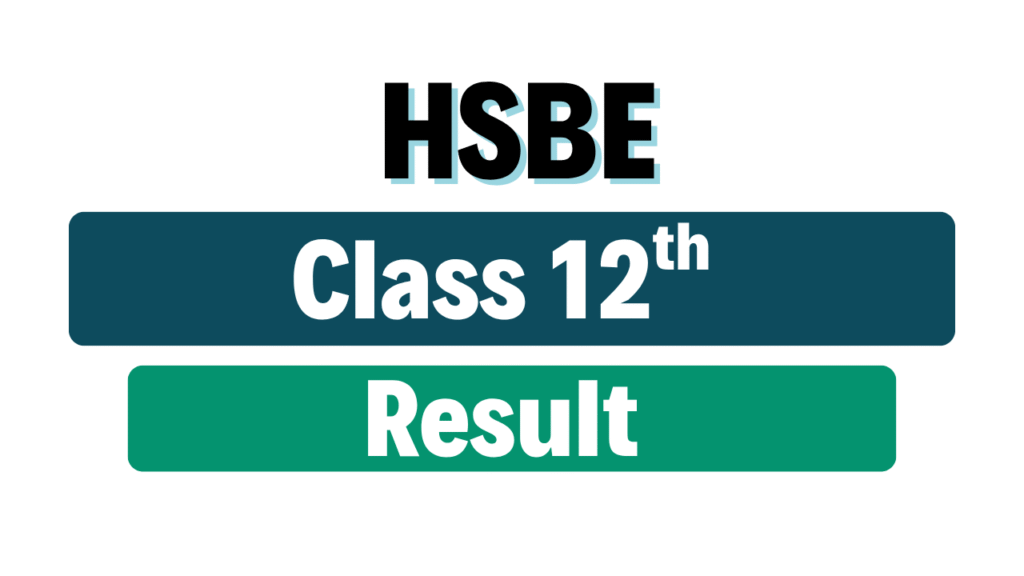 HBSE Class 12th Result 2025