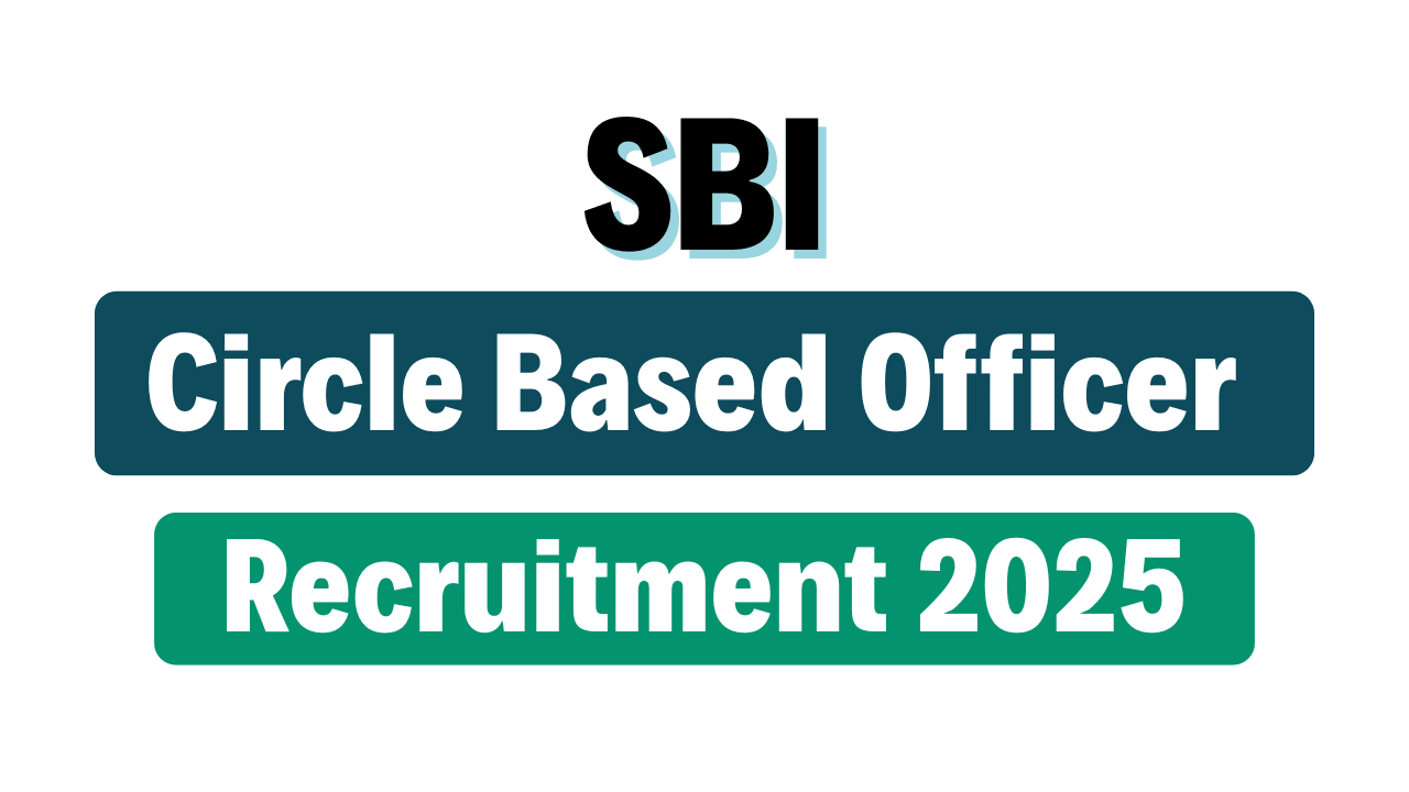 SBI CBO Recruitment 2025