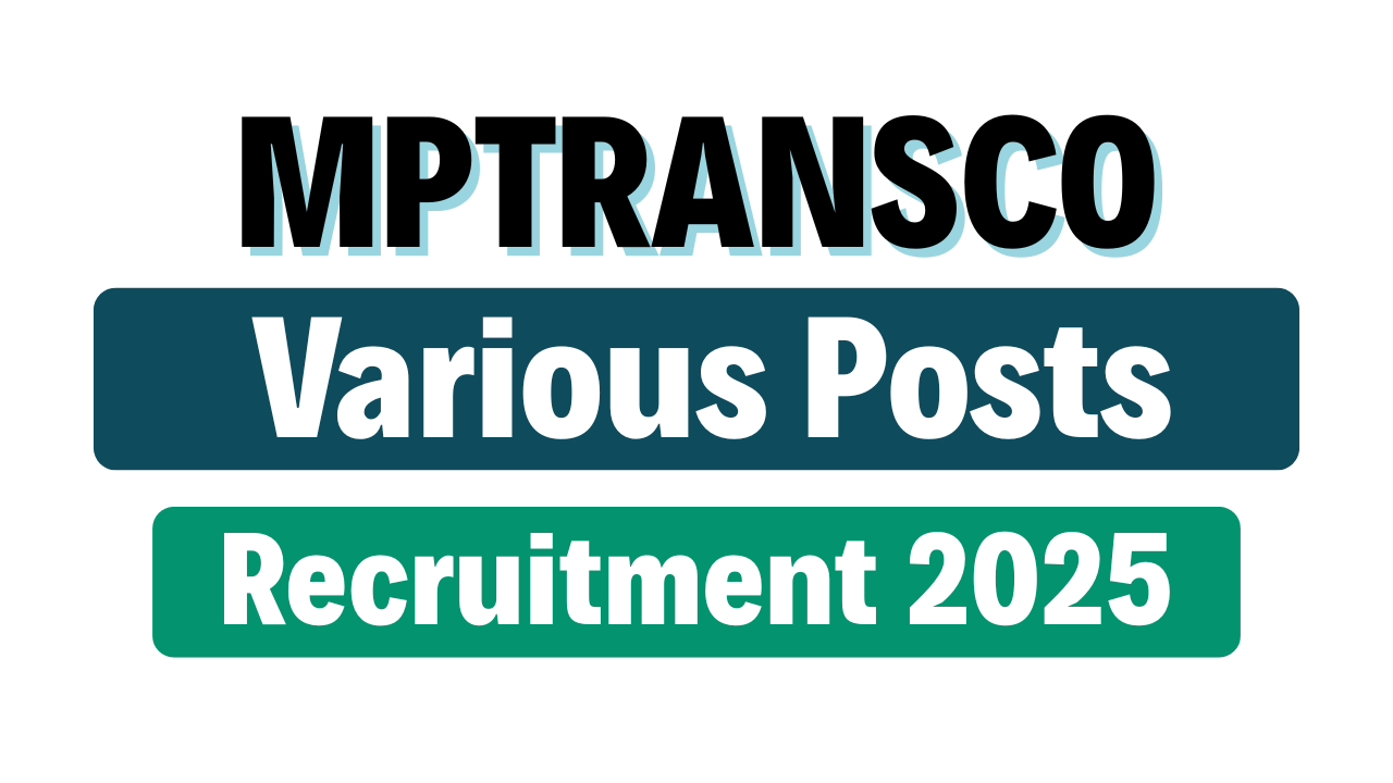 MPTRANSCO Recruitment 2025