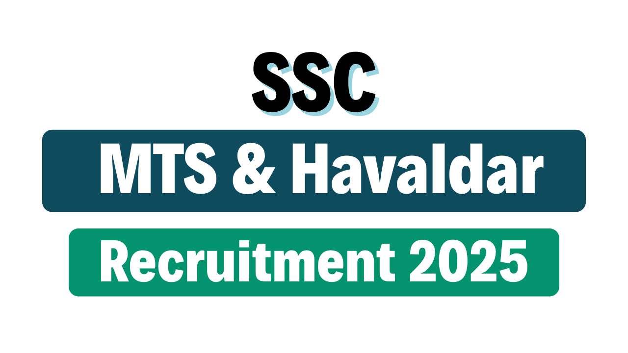 SSC MTS & Havaldar Recruitment 2025