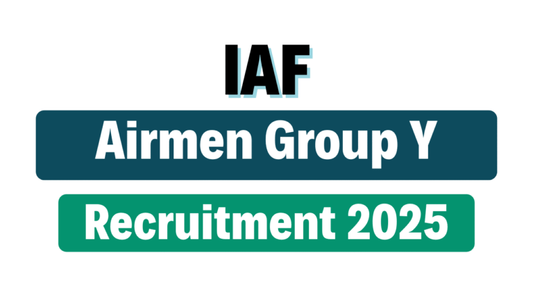 Indian Air Force Airmen Group Y